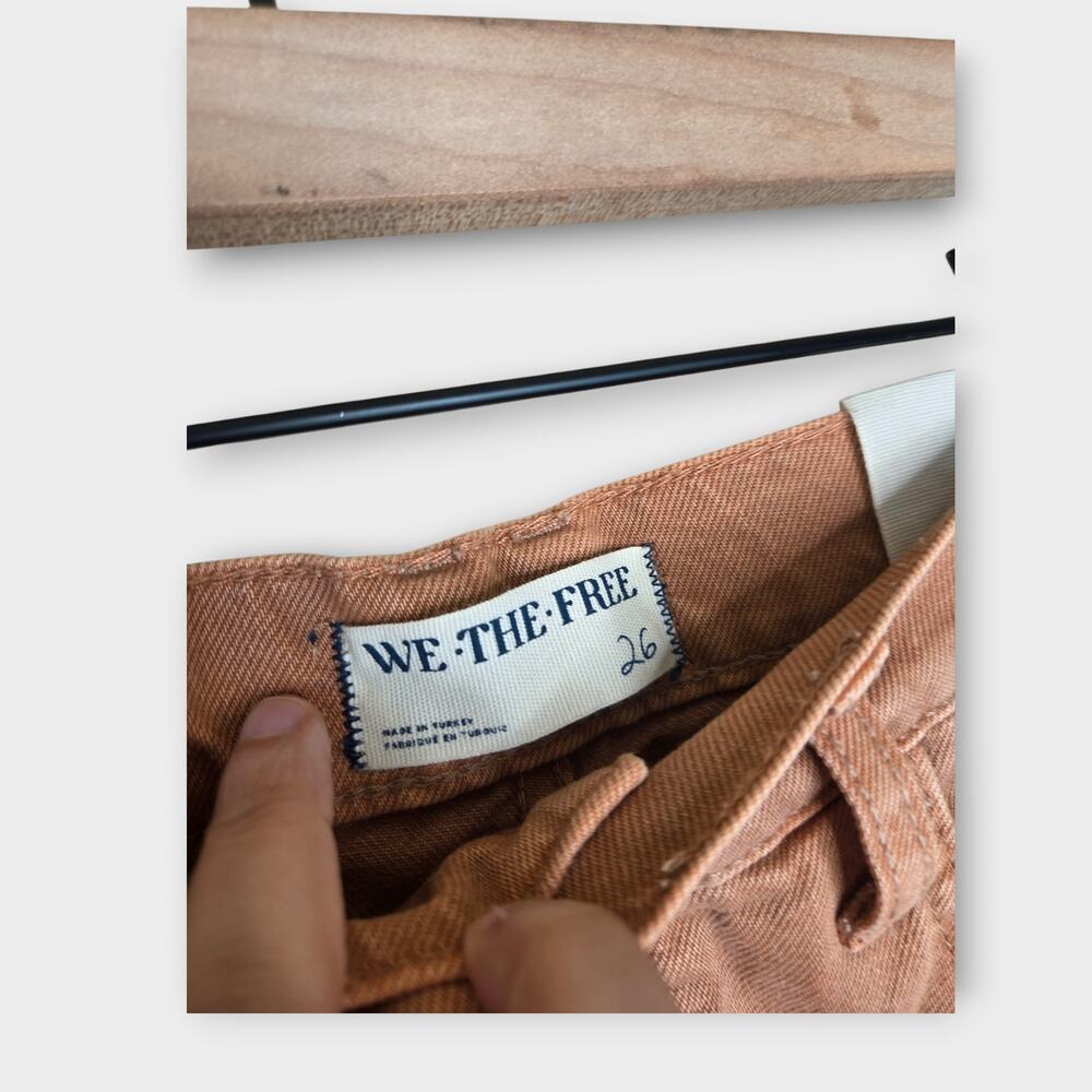 *NEW Free People We the Free Good Luck Mid Rise Barrel Jeans Women's 26 - Picture 4 of 8